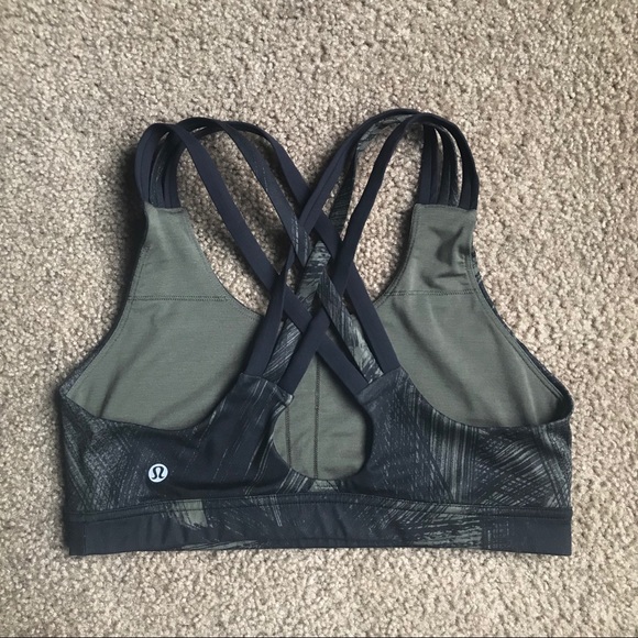 Lululemon All Sport Bra 3 Strap Sz 8 - Picture 7 of 8